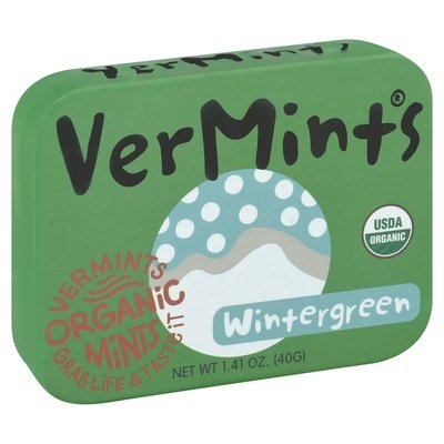 Vermints Mints Organic Wintergreen 6/1.41 OZ [UNFI-CARLISLE #445940] [ebt]
