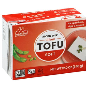 Mori-Nu Tofu Soft Silken 12/10.8 OZ [UNFI #3097235] [ebt]
