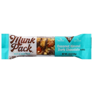 Munk Pack Nut & Seed Bar Coconut Almond Dark Chocolate Flavored 12/1.23 OZ [UNFI-CARLISLE #2709103] [ebt]
