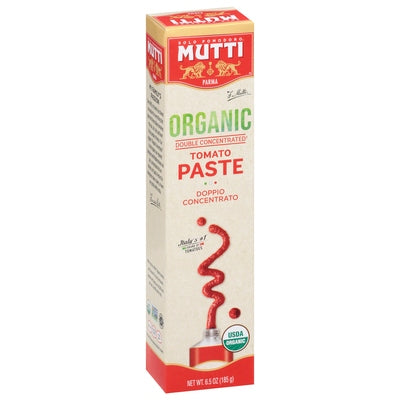 Mutti Tomato Paste Organic Double Concentrated 12/6.5 OZ [UNFI #02825784] [ebt]