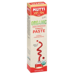 Mutti Tomato Paste Organic Double Concentrated 12/6.5 OZ [UNFI #02825784] [ebt]