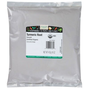 Frontier Nat Prod Co-Op Turmeric Root Ground 1LB [UNFI-CARLISLE #448639] [ebt]