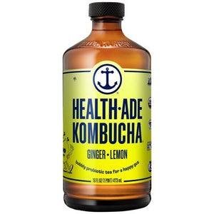 Health-Ade Kombucha Ginger/Lemon 12/16 OZ [UNFI #1984129] [ebt] D