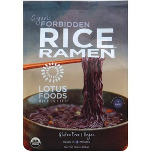 Lotus Foods Rice Ramen Organic Forbidden 6/10 OZ [UNFI-CARLISLE #1281559] [ebt]