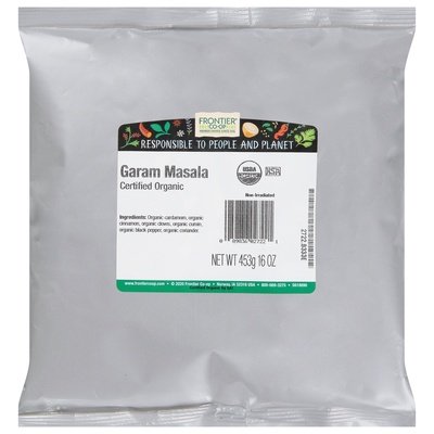 Frontier Nat Prod Co-Op Garam Masala 1 Lb [UNFI-CARLISLE #0448571] [ebt]