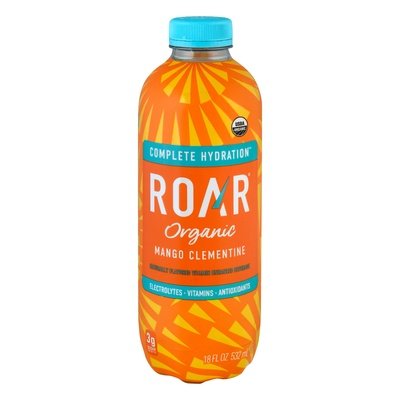 Roar Organic Vitamin Enhanced Beverage Organic Mango Clementine 12/18 OZ [UNFI #2297737] [ebt]