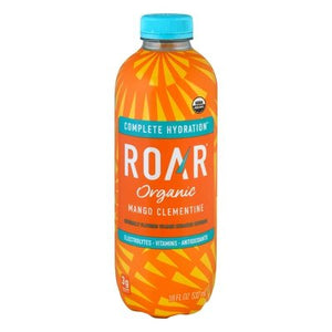 Roar Organic Vitamin Enhanced Beverage Organic Mango Clementine 12/18 OZ [UNFI #2297737] [ebt]