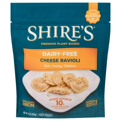 Shires Ravioli Dairy-Free Cheese Premium Plant-Based 6/9 OZ [UNFI #03066131] [ebt]