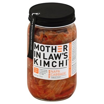 Mother-In-Laws Kimchi Cabbage Napa Table Cut 6/16 OZ [UNFI #1364595] [ebt]