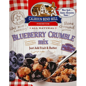 Calhoun Bend Mill Blueberry Crumble Mix 6/8 OZ [UNFI #01642578] [ebt]