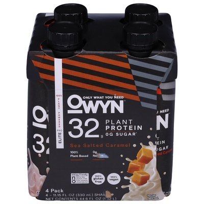 Owyn-Only What You Need Protein Shake Sea Salted Caramel 4 Pack 3/4/11.15Z [UNFI #3053030] [ebt]