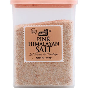 Badia Spices Pink Himalayan Salt 12/8 OZ [UNFI #02388593] [ebt]