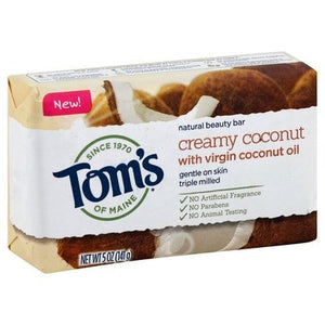 Toms Of Maine Beauty Bar Natural Creamy Coconut 6/5 OZ [UNFI-CARLISLE #2033793]