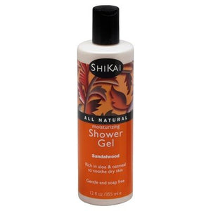 Shikai Shower Gel Moisturizing Sandalwood 12 OZ [UNFI-CARLISLE #1384023]