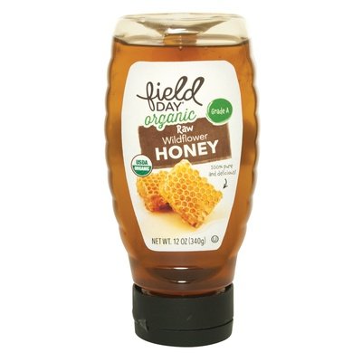 Field Day Raw Wildflower Honey Sqz Bottle 12/12 OZ [UNFI #1804939] [ebt]