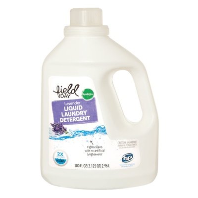 Field Day Laundry Detergent Lavender 4/100 OZ [UNFI #1824382]