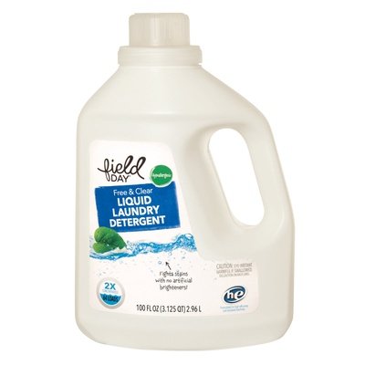 Field Day Laundry Detergent Free & Clear 4/100 OZ [UNFI #1824390]