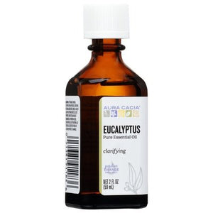 Aura Cacia Pure Essential Oil Eucalyptus Clarifying 1/2 OZ [UNFI-CARLISLE #620187]