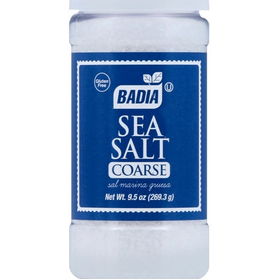 Badia Spices Sea Salt Coarse 6/9.5 OZ [UNFI #02252765] [ebt]