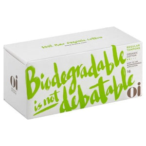 Organic Initiative Corp Cotton Cardboard App Regular 1/16 CT [UNFI-CARLISLE #2604676]