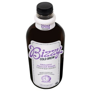 Bizzy Coffee Cold Brew Organic Italian Roast Unsweetened 6/48 OZ [UNFI #2812469] [ebt]