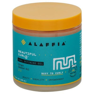 Alaffia Curl Defining Gel Virgin Coconut Oil Wavy To Curly 1/8 OZ [UNFI-CARLISLE #2531663]