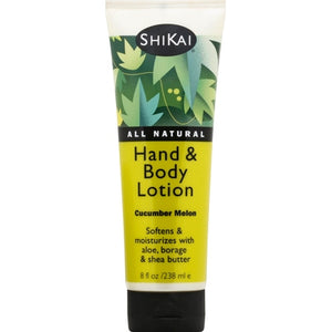 Shikai Hand and Body Lotion All Natural Cucumber Melon 1/8 OZ [UNFI-CARLISLE #0163741]