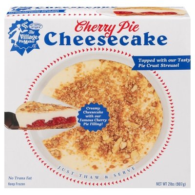 Village Piemaker Cheesecake Cherry Pie 8/2 LB [UNFI #2743938] [ebt]