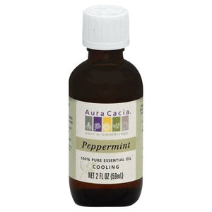 Aura Cacia Essential Oil 100% Pure Peppermint 1/2 OZ [UNFI-CARLISLE #714881]