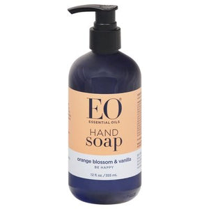 Eo Hand Soap Orange Blossom & Vanilla Be Happy 1/12 OZ [UNFI-CARLISLE #2604379]
