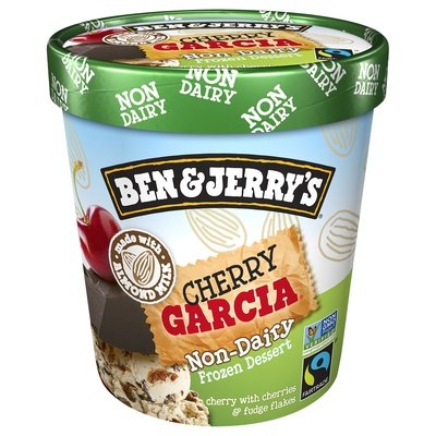 Ben & Jerrys Frozen Dessert Non-Dairy Cherry Garcia 8/PINT [UNFI #2098507] [ebt]