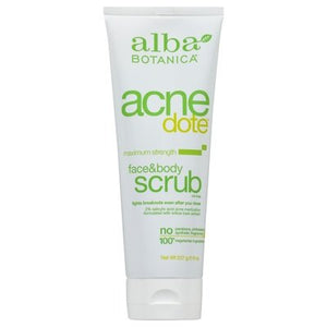 Alba Botanica Maximum Strength Face & Body Scrub 1/8 OZ [UNFI-CARLISLE #405084]