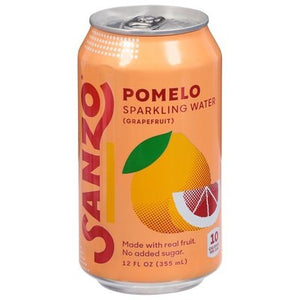 Sanzo Sparkling Water Pomelo 12/12 OZ [UNFI #2926806] [ebt] D