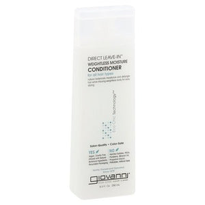 Giovanni Conditioner Weightless Moisture 1/8.5 OZ [UNFI-CARLISLE #627943]