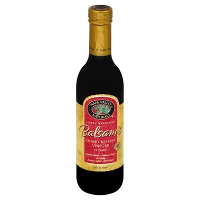 Napa Valley Naturals Balsamic Vinegar Grand Reserve 12/12.7 OZ [UNFI #239350] [ebt]