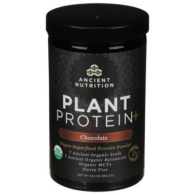 Ancient Nutrition Plant Protein+ Chocolate 1/12.5 OZ [UNFI-CARLISLE #2575595]