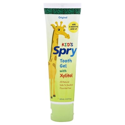 Spry Tooth Gel With Xylitol Original Age 3 Months And Up 1/2 OZ [UNFI-CARLISLE #1701515]