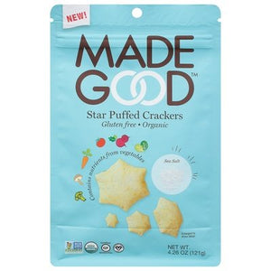 Made Good Crackers Star Puffed 6/4.26 OZ [UNFI #2805554] [ebt]