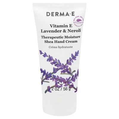 Derma E Hand Cream Therapeutic Moisture Shea Vitamin E Lavender & Neroli 2 OZ [UNFI #1256320] T