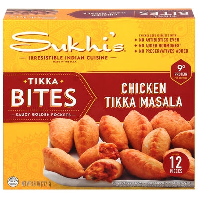 Sukhis Tikka Bites Chicken Tikka Masala 6/9.6 OZ [UNFI #03071578] [ebt]