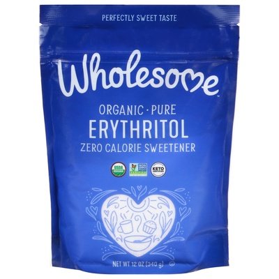 Wholesome Sweetener Organic Zero Calorie Erythritol Pure 8/12 OZ [UNFI #1055623] [ebt]