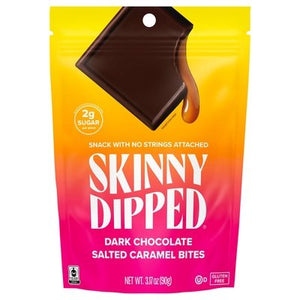 Skinnydipped Bites Dark Chocolate Salted Caramel 10/3.17 OZ [UNFI #2882405] [ebt]