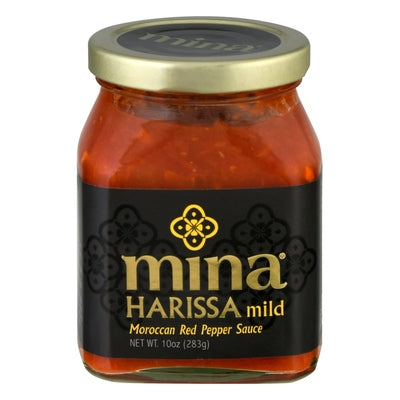 Mina Red Pepper Sauce Moroccan Mild 12/10 OZ [UNFI #2096469] [ebt]