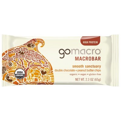 Gomacro Macrobar Double Chocolate + Peanut Butter Chips 12/2.3 OZ [UNFI-CARLISLE #2526929] [ebt]
