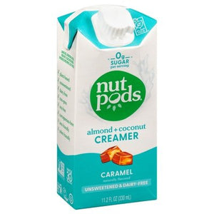 Nutpods Creamer Caramel Almond + Coconut 12/11.2 OZ [UNFI #2399905] [ebt]
