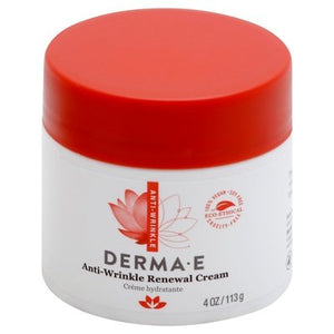 Derma E Anti-Wrinkle Renewal Cream 4 OZ [UNFI #0130112] T