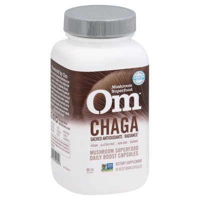 Om Chaga Vegetarian Capsules 1/90 CAP [UNFI-CARLISLE #2394286]