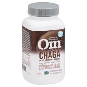 Om Chaga Vegetarian Capsules 1/90 CAP [UNFI-CARLISLE #2394286]