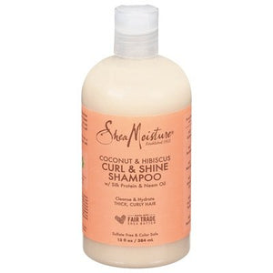 Shea Moisture Shampoo Curl & Shine Coconut & Hibiscus 1/13 OZ [UNFI-CARLISLE #2947216]