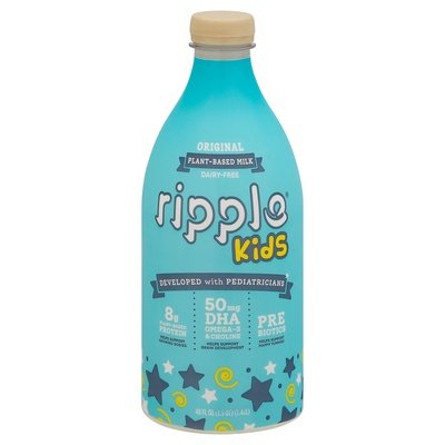 Ripple Foods Milk Plant-Based Dairy-Free Original Kids 6/48 OZ [UNFI #2668929] [ebt]